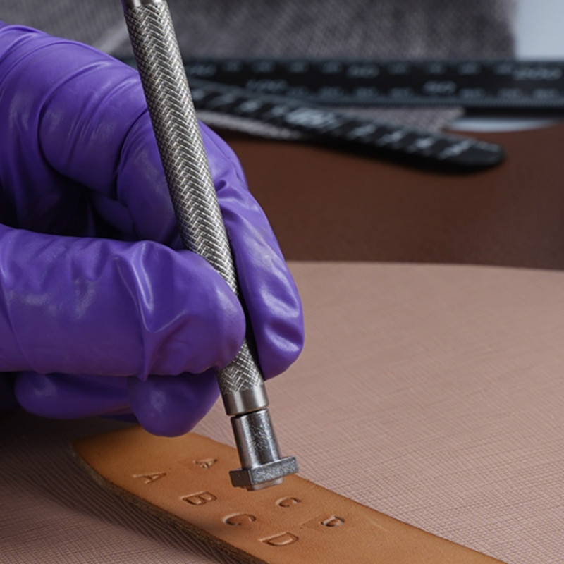 36 τμχ Χάλυβας αλφάβητος γράμμα Αριθμός δερμάτινο Σετ σφραγίδας διάτρησης Δερμάτινο προσαρμοσμένο όνομα χειροτεχνίας Μεταλλικό Εκτύπωση Καλούπι Χαρακτική 3,5/6,5 χιλιοστά