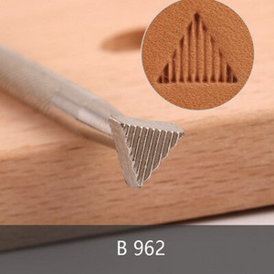 1 buc. Noul instrument pentru ștanțare din piele pentru artizanat din piele, set de ștanțare cu șa de lucru, modele de sculptură, instrumente din piele de vacă, realizate manual