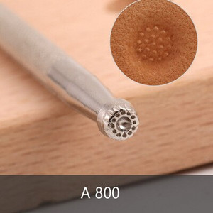 1 buc. Noul instrument pentru ștanțare din piele pentru artizanat din piele, set de ștanțare cu șa de lucru, modele de sculptură, instrumente din piele de vacă, realizate manual