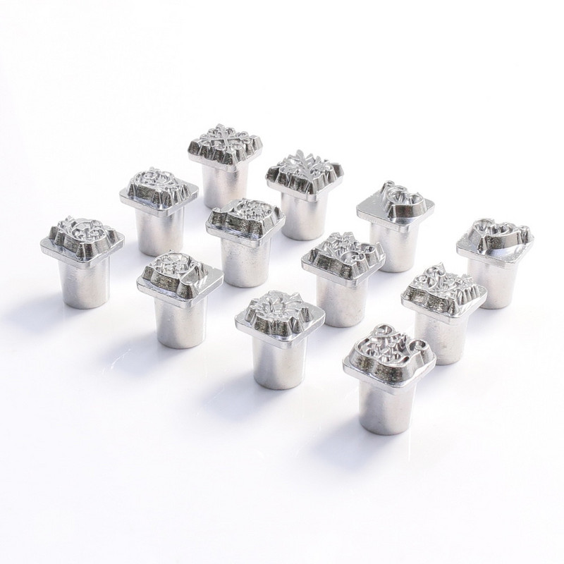 Γραμματόσημα για ανάγλυφο δερμάτινα εργαλεία Χειροποίητα DIY χειροτεχνία Zodiac Grass Constellation Γραμματόσημα με καλούπια ζώων Σετ Εργαλείο σφράγισης μετάλλων