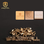 Προσαρμοσμένη δερμάτινη σφραγίδα ορείχαλκου Προσαρμοσμένο λογότυπο Χάλκινο καλούπι Δερμάτινο ξυλογλυπτικό Σφραγίδα εκτύπωσης μάρκας Σφραγίδα κέικ ψωμιού με βίδα ορείχαλκου