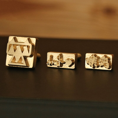 Προσαρμοσμένη δερμάτινη σφραγίδα ορείχαλκου Προσαρμοσμένο λογότυπο Χάλκινο καλούπι Δερμάτινο ξυλογλυπτικό Σφραγίδα εκτύπωσης μάρκας Σφραγίδα κέικ ψωμιού με βίδα ορείχαλκου