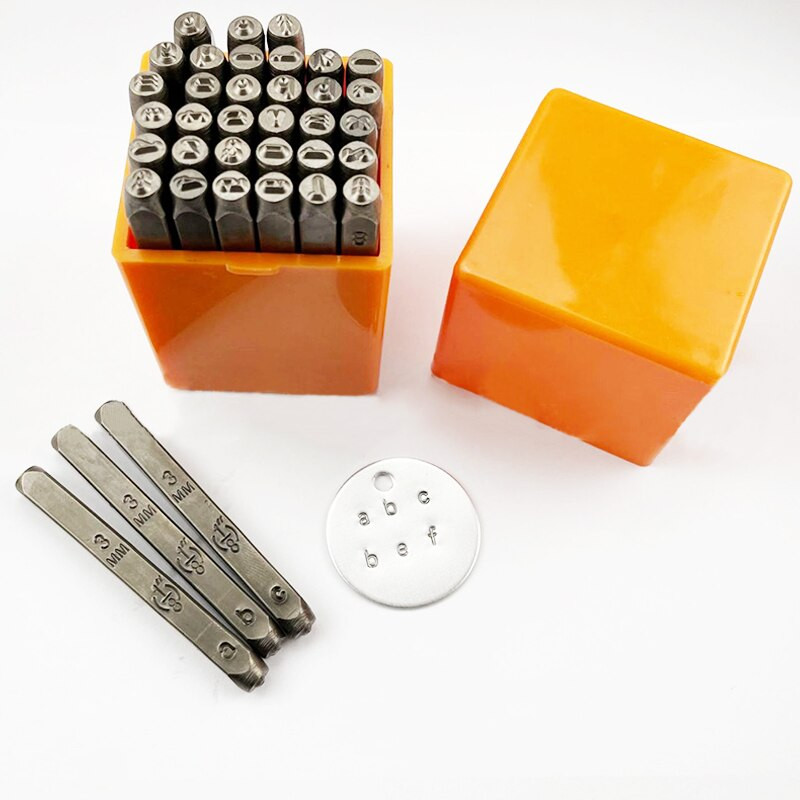 Ehted tempel Nahast tembeldamine terasest kullast hõbedast metallist templid DIY kohandatud LOGO Nimi Ehted Tööriistad Numbrite tähestiku komplekt Puncher