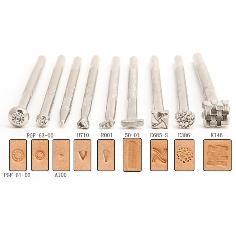 Set de instrumente pentru ștanțare din piele, stil nou