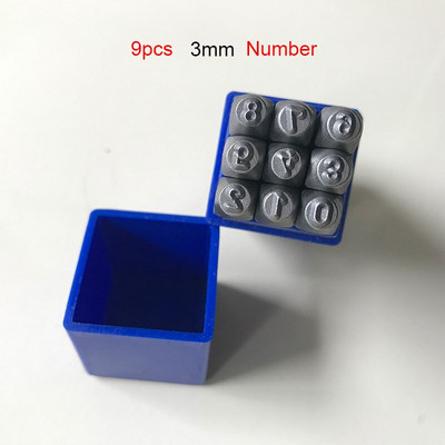 9/27 τμχ Μεταλλικά γραμματόσημα Γράμματα Αριθμοί αλφαβήτου Κιτ σφράγισης Εργαλείο διάτρησης για δέρμα Υψηλής ποιότητας Δερμάτινα κοσμήματα DIY Σφραγίδα