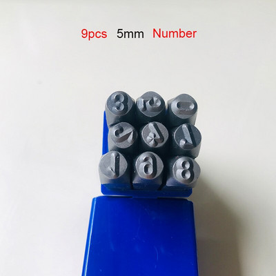 9/27 τμχ Μεταλλικά γραμματόσημα Γράμματα Αριθμοί αλφαβήτου Κιτ σφράγισης Εργαλείο διάτρησης για δέρμα Υψηλής ποιότητας Δερμάτινα κοσμήματα DIY Σφραγίδα