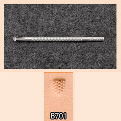 1 τμχ Δερμάτινο εργαλείο εκτύπωσης Κράμα σκάλισμα χειροτεχνίας σφραγίδες διάτρησης Γλυπτό τυπωμένο DIY Δερμάτινη σέλα εργασίας Leathercraft Staming