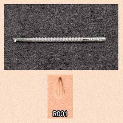 1 τμχ Δερμάτινο εργαλείο εκτύπωσης Κράμα σκάλισμα χειροτεχνίας σφραγίδες διάτρησης Γλυπτό τυπωμένο DIY Δερμάτινη σέλα εργασίας Leathercraft Staming