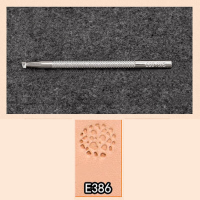 1 τμχ Δερμάτινο εργαλείο εκτύπωσης Κράμα σκάλισμα χειροτεχνίας σφραγίδες διάτρησης Γλυπτό τυπωμένο DIY Δερμάτινη σέλα εργασίας Leathercraft Staming