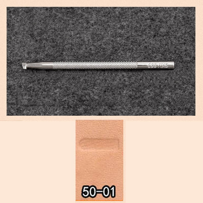 1 τμχ Δερμάτινο εργαλείο εκτύπωσης Κράμα σκάλισμα χειροτεχνίας σφραγίδες διάτρησης Γλυπτό τυπωμένο DIY Δερμάτινη σέλα εργασίας Leathercraft Staming