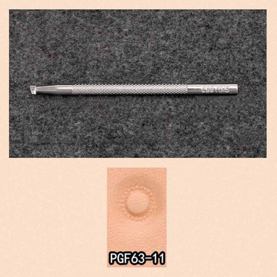 1 τμχ Δερμάτινο εργαλείο εκτύπωσης Κράμα σκάλισμα χειροτεχνίας σφραγίδες διάτρησης Γλυπτό τυπωμένο DIY Δερμάτινη σέλα εργασίας Leathercraft Staming