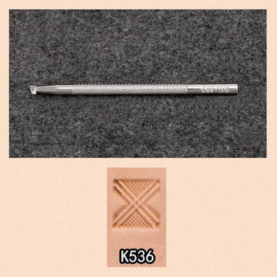 1 τμχ Δερμάτινο εργαλείο εκτύπωσης Κράμα σκάλισμα χειροτεχνίας σφραγίδες διάτρησης Γλυπτό τυπωμένο DIY Δερμάτινη σέλα εργασίας Leathercraft Staming