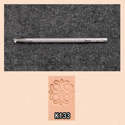 1 τμχ Δερμάτινο εργαλείο εκτύπωσης Κράμα σκάλισμα χειροτεχνίας σφραγίδες διάτρησης Γλυπτό τυπωμένο DIY Δερμάτινη σέλα εργασίας Leathercraft Staming