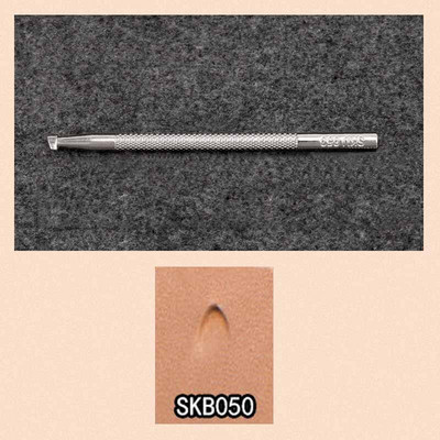 1 τμχ Δερμάτινο εργαλείο εκτύπωσης Κράμα σκάλισμα χειροτεχνίας σφραγίδες διάτρησης Γλυπτό τυπωμένο DIY Δερμάτινη σέλα εργασίας Leathercraft Staming