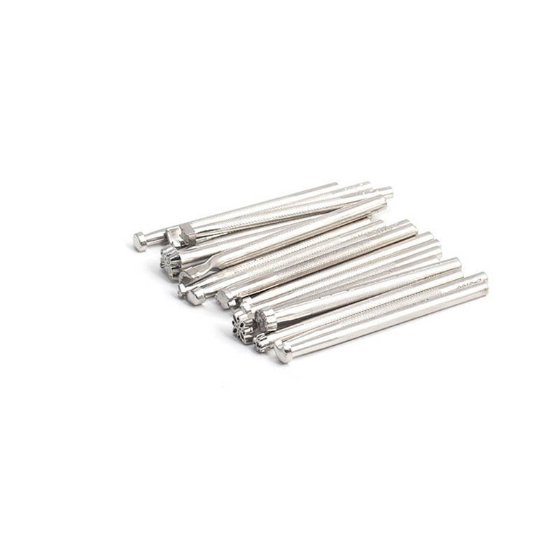 1 τμχ Δερμάτινο εργαλείο εκτύπωσης Κράμα σκάλισμα χειροτεχνίας σφραγίδες διάτρησης Γλυπτό τυπωμένο DIY Δερμάτινη σέλα εργασίας Leathercraft Staming