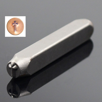 DIY Carving Cross Star Südame ehted Tembeldamine Tähestik LOGO Terastemplid Vormi märgistamise tööriist Punch Die For Nahast Sõrmus Käevõru