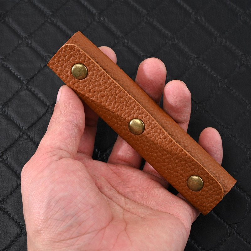 Λαβή βαλίτσας Προστατευτικό κάλυμμα λαβή τσάντα αποσκευών Περιτύλιγμα δερμάτινο αντι-εγκεφαλικό καροτσάκι Ιμάντας ώμου Μαξιλαράκι λαβή Κάλυμμα τσάντας αξεσουάρ