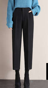 Novi model ženskih hlača sa džepovima - crne i sive boje