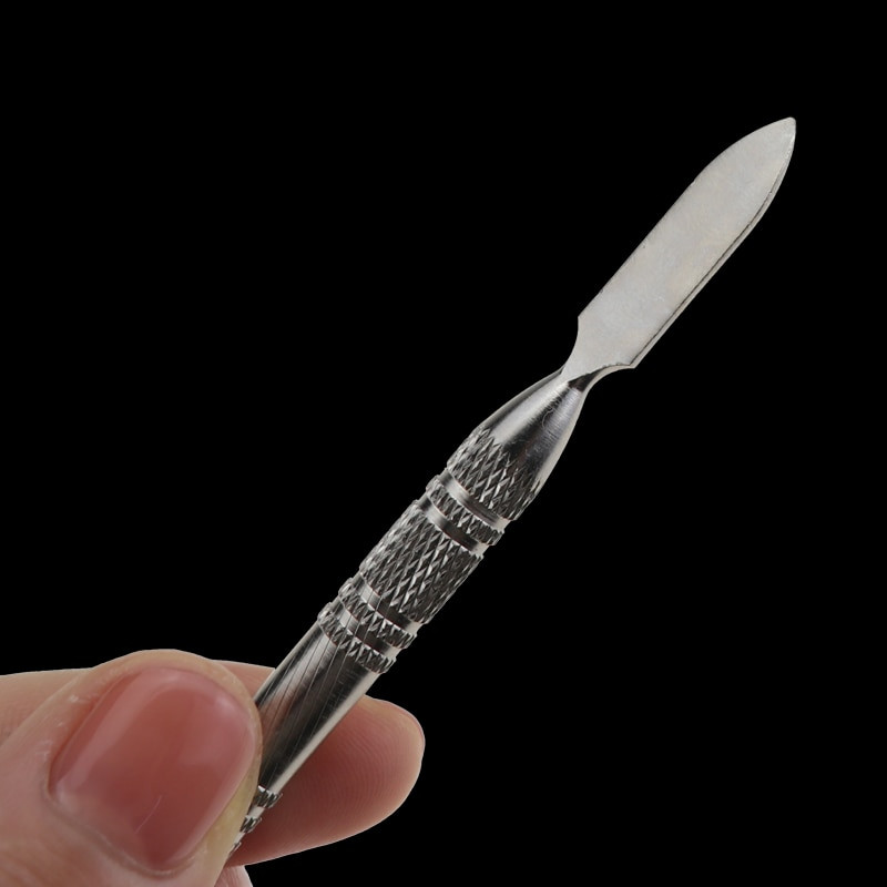 Διπλής όψης ορειχάλκινη κεφαλή Δερμάτινη κόλλα με λαδόκολλα στυλό βαφής Εργαλείο κυλίνδρου βαφής Speedy για δερμάτινα εργαλεία χειροτεχνίας