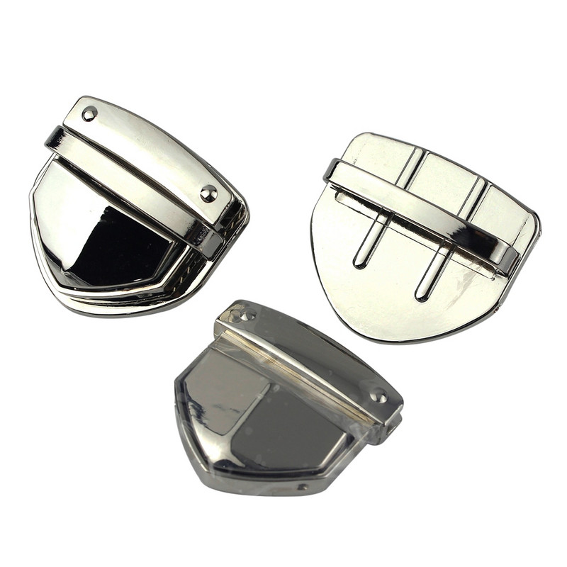 1x Metal Heavy Duty Push Lock Închidere Limbă Blocare Piele Artizanat Femei Geantă Poșetă Geanta de mână Geanta de umăr Închidere Accesorii DIY