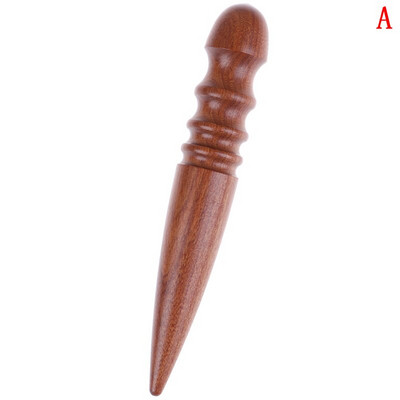 1PS кожени инструменти Leathercraft Edge Trimmer Полиращ занаятчийски инструмент Фрезоване на кожа Многоразмерна кръгла дървена пръчка Домашни джаджи