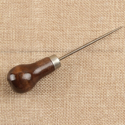 1PS кожени инструменти Leathercraft Edge Trimmer Полиращ занаятчийски инструмент Фрезоване на кожа Многоразмерна кръгла дървена пръчка Домашни джаджи