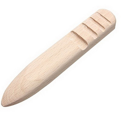 1PS кожени инструменти Leathercraft Edge Trimmer Полиращ занаятчийски инструмент Фрезоване на кожа Многоразмерна кръгла дървена пръчка Домашни джаджи