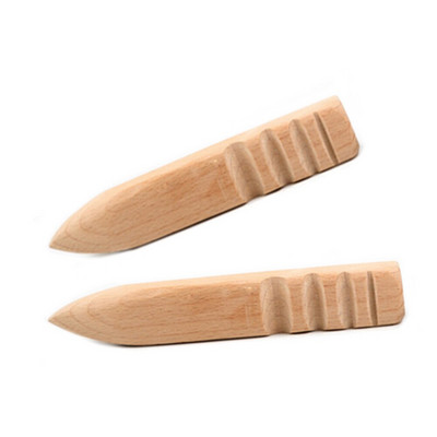 1PS кожени инструменти Leathercraft Edge Trimmer Полиращ занаятчийски инструмент Фрезоване на кожа Многоразмерна кръгла дървена пръчка Домашни джаджи