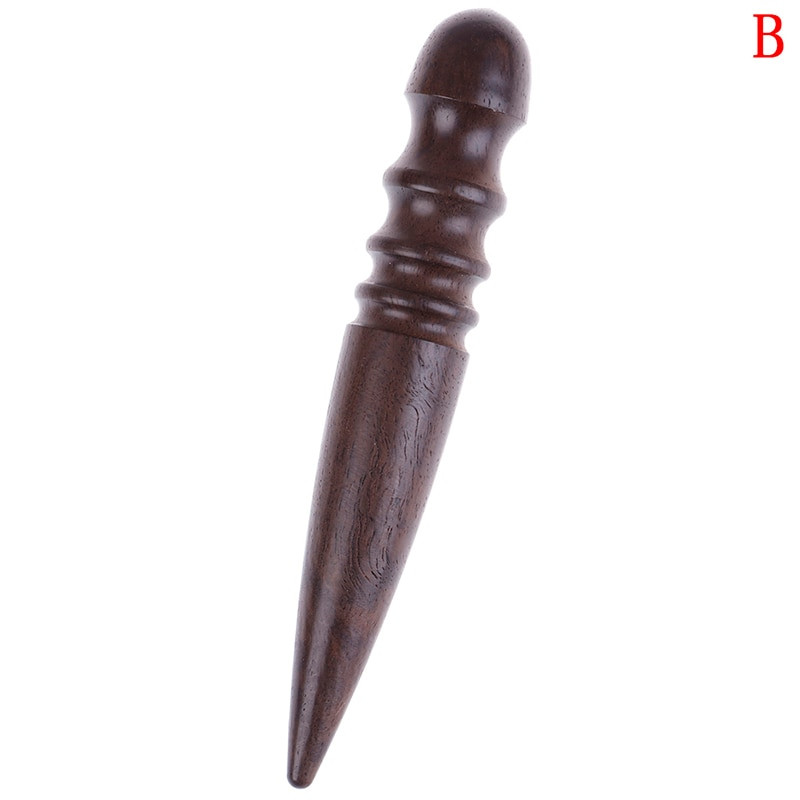 1PS odiniai įrankiai Leathercraft kraštų žirklės poliravimo rankdarbiams įrankis odos frezavimas įvairių dydžių apvalios medienos lazdelės namų įtaisai