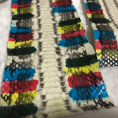 Kožani remeni za satove od prave zmijske kože 5 cm x 20 cm