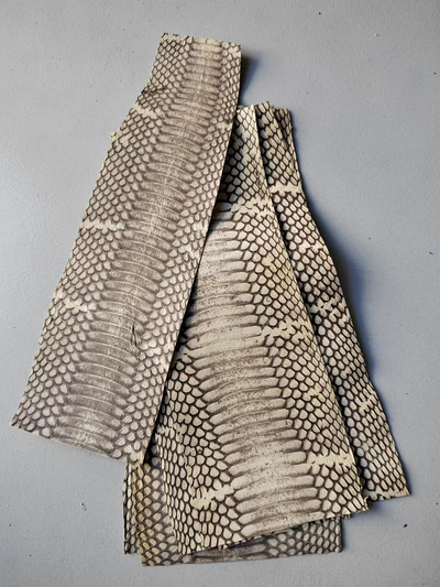 Kožani remeni za satove od prave zmijske kože 5 cm x 20 cm