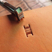 Υψηλής ποιότητας δερμάτινο εργαλείο σκαλίσματος μοτίβο κουκκίδας DIY δερμάτινο εργαλείο κατασκευής σέλας DIY δερμάτινο εργαλείο χειροτεχνίας