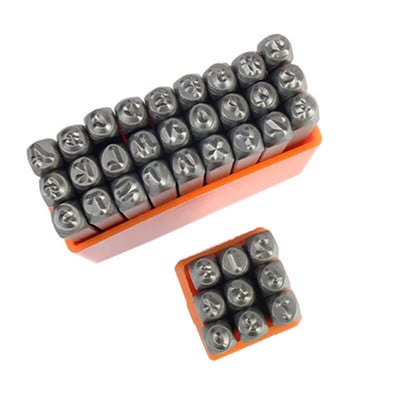 3 mm raidžių numerio metalo štampavimo rinkinys abėcėlės plieno antspaudai, odiniai mediniai papuošalų kūrimo įrankiai, pasirinktinis logotipas, rankdarbių įspaudimo perforatorius