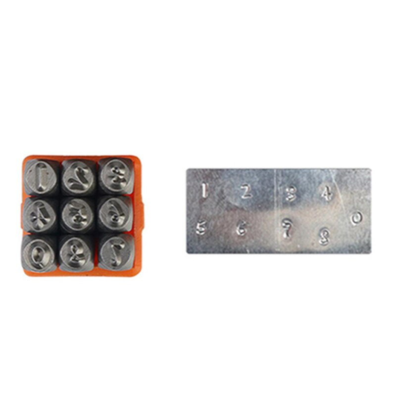 3 mm raidžių numerio metalo štampavimo rinkinys abėcėlės plieno antspaudai, odiniai mediniai papuošalų kūrimo įrankiai, pasirinktinis logotipas, rankdarbių įspaudimo perforatorius