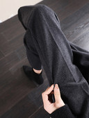 Sügis-talvised naiste püksid kahes värvitoonis