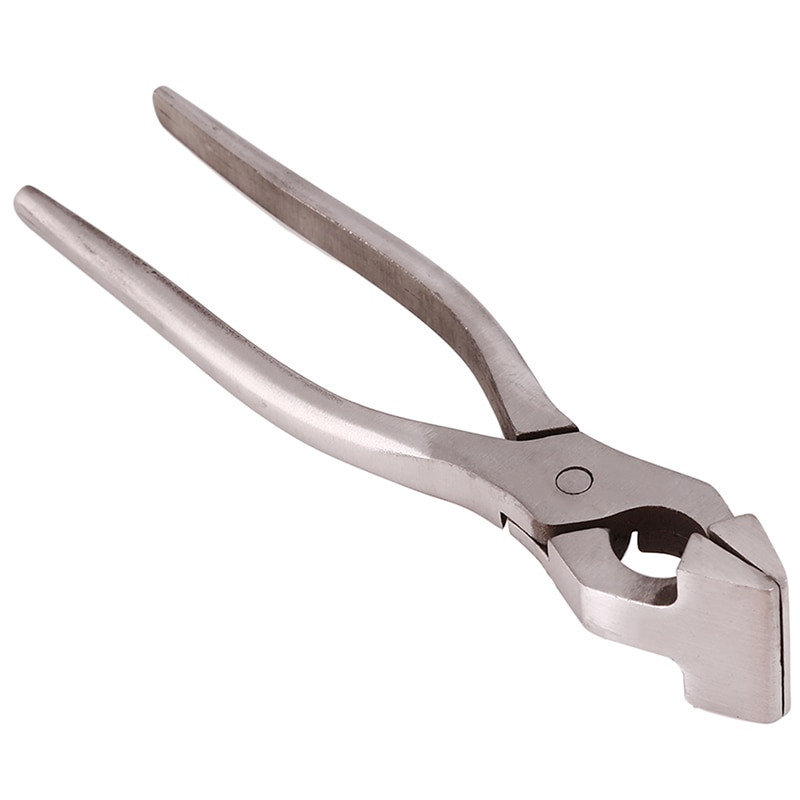 Ρύθμιση δερμάτινων άκρων Πρέσσα επίπεδης πένσας για τσάντα δερμάτινη πένσα κατασκευής τσάντας DIY Εργαλεία χειρός Σταθερή πένσα