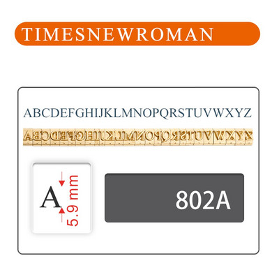 Prilagođeni logotip Abeceda Brass Press Letter Marka Početni alat za žudnju Brendiranje Kožna olovka Folija Pečat Personalizirano