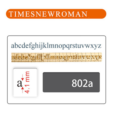 Prilagođeni logotip Abeceda Brass Press Letter Marka Početni alat za žudnju Brendiranje Kožna olovka Folija Pečat Personalizirano