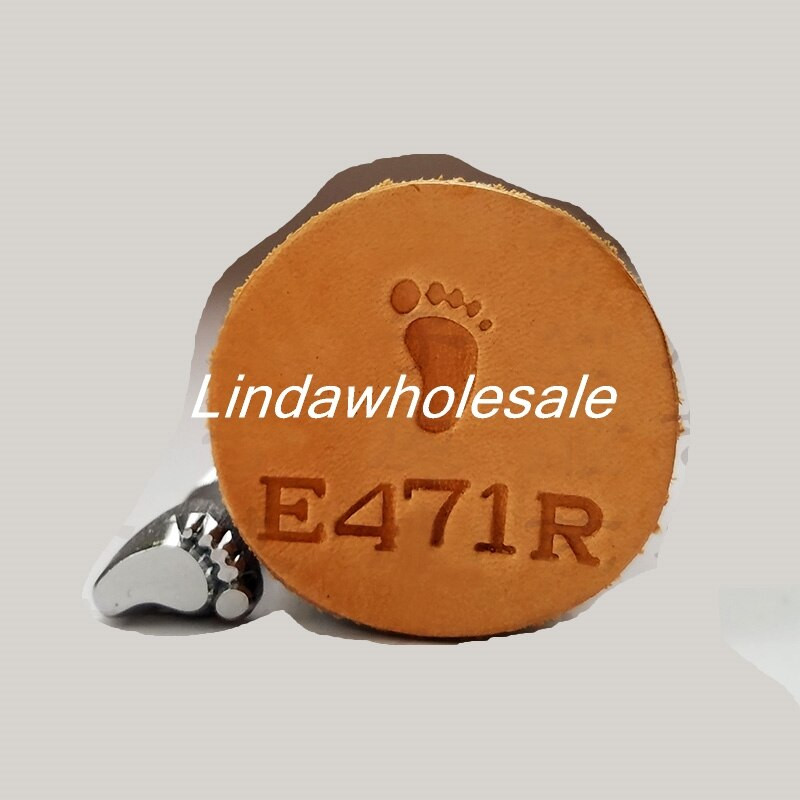 Ιαπωνικό δερμάτινο εργαλείο εκτύπωσης E471L [αριστερό αποτύπωμα] E471R [δεξιό αποτύπωμα, δερμάτινο εργαλείο