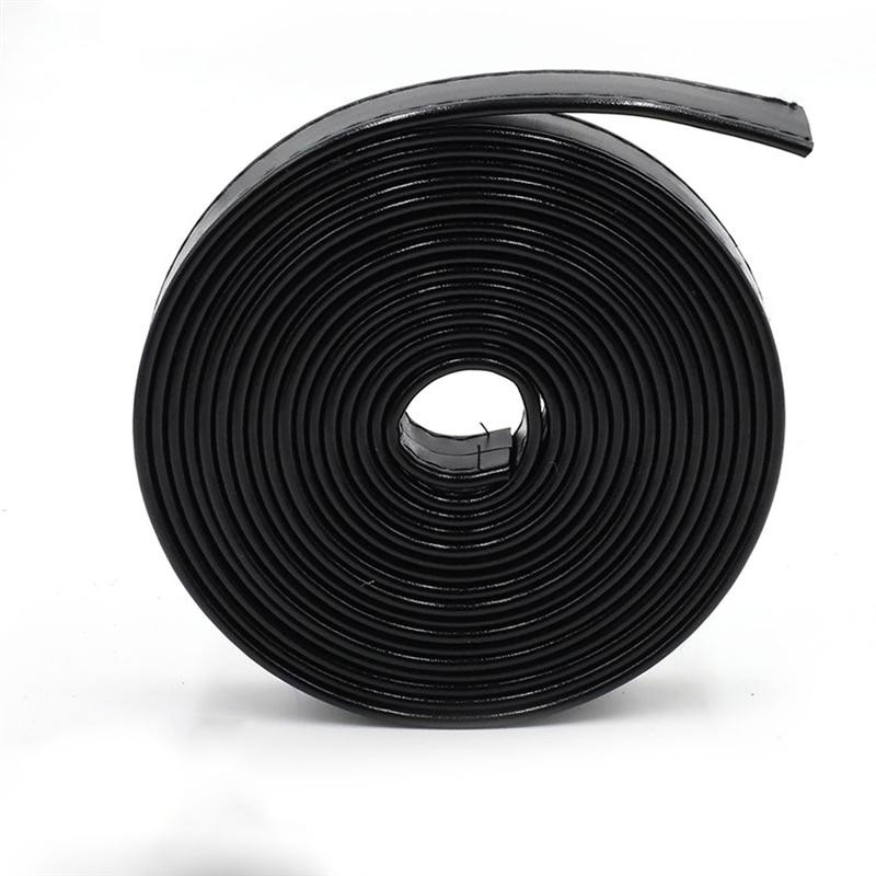 1 ρολό 3 μέτρα PU Δερμάτινη θήκη ραπτικής DIY Αξεσουάρ Δερμάτινη λωρίδα Λουράκι διπλής όψης για προμήθειες τσάντας ραπτικής