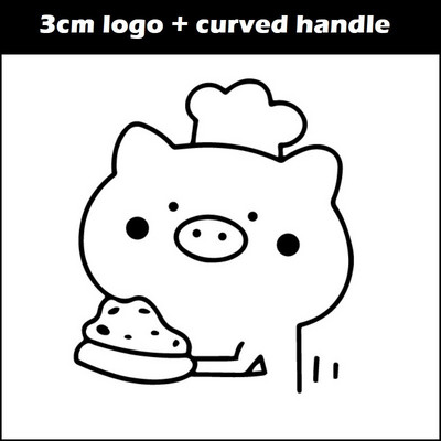 Προσαρμοσμένο λογότυπο Hot Stamp Cake Logo Bread Branding Mould Bun Hot stamping LOGO Προαιρετικό ΛΟΓΟΤΥΠΟ Προσαρμοσμένο ορείχαλκο δημιουργία εικόνων