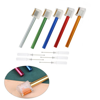 1PC Δερμάτινο Edge Oil Roller Pen Gluing Dye Pen Applicator Paint Roller Tool DIY Δερμάτινα αξεσουάρ ζωγραφικής Δερμάτινο Εργαλείο χειροτεχνίας