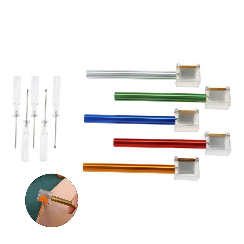 1PC Δερμάτινο Edge Oil Roller Pen Gluing Dye Pen Applicator Paint Roller Tool DIY Δερμάτινα αξεσουάρ ζωγραφικής Δερμάτινο Εργαλείο χειροτεχνίας