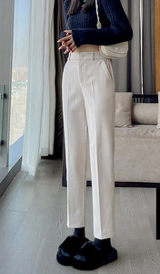 Jesensko-zimske ženske hlače s džepovima