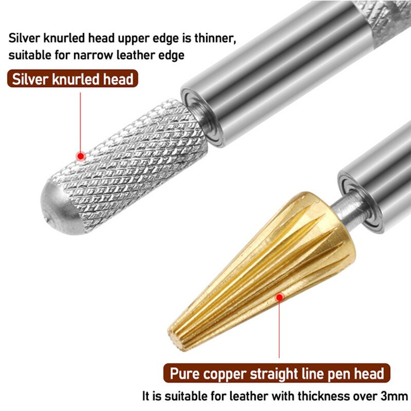 Olovka za nanošenje boje uljnim lijepljenjem kožnog ruba Brzi valjak za farbanje za kožne zanate Brzo nanesite ulje Alat za bojanje gornjeg ruba