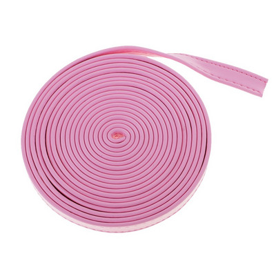 300 cm pikk käsitöö PU-ribadest rihm, 12 mm lai rõivatarvikute jaoks