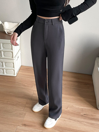 Καθαρό γυναικείο παντελόνι - με τσέπη