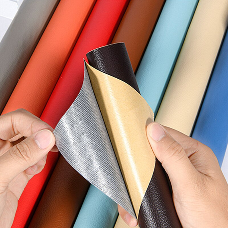 35 * 138 cm pleistrai Lipnus odinis taisymo pleistras lakštas Pu paminkštinimas sofos taisymo audinys Lipnus automobilio tvirtinimas lipdukui