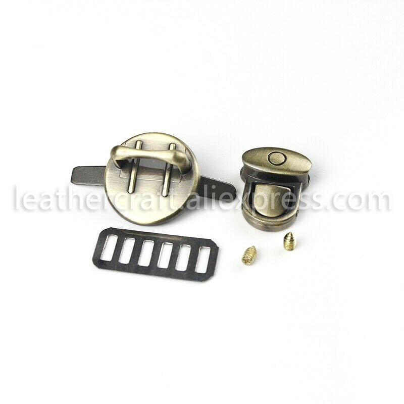 1x metalna brava za zatvaranje, kvačica, kopča za torbicu, kopče na jeziku, kožna rukotvorina, ženska torba, torbica, torbica, torba za rame, dodaci
