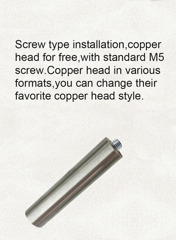 Kohandatud disainiga logo tempel roostevabast terasest käepidemega vaskvorm, mis sobib taimpargitud trükinaha jaoks